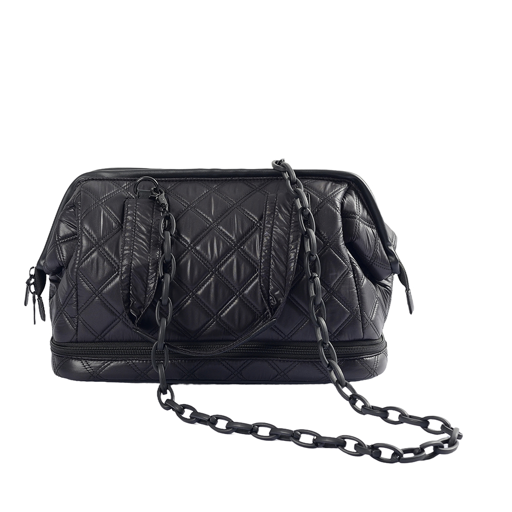 nagy kapacitású, puffadt duffle hétvégi táska unisex edzőtermi kézitáska