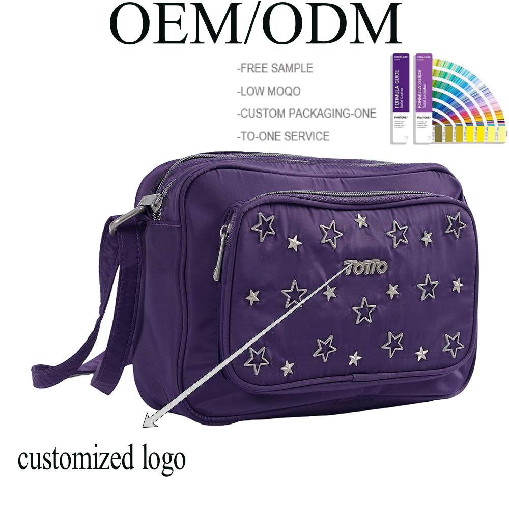gyári egyedi tervezésű állítható pánt unsex crossbody táska négyzet alakú fém kiegészítők dekoráció